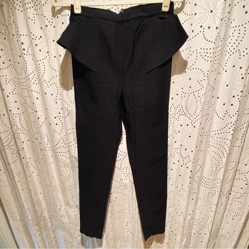 NWT Nasty Gal Skinny Peplum Pant